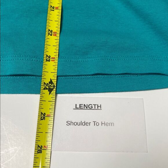 Talbots 100% Pima Cotton High Quality Classic Short Sleeve Tee Women's Size LP - Picture 10 of 10